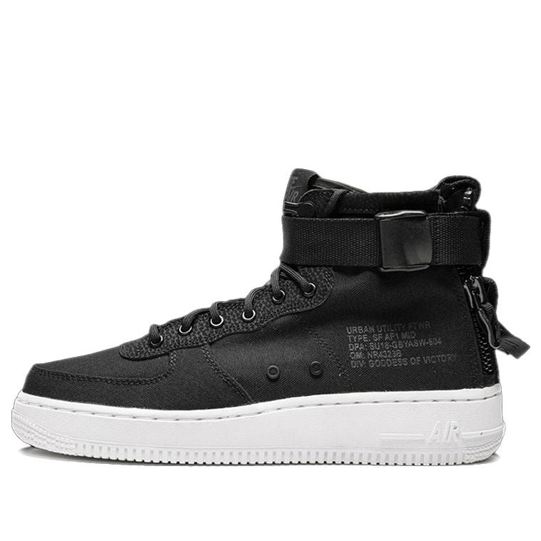 (GS) Nike SF Air Force 1 Mid 'Black' AJ0424-004