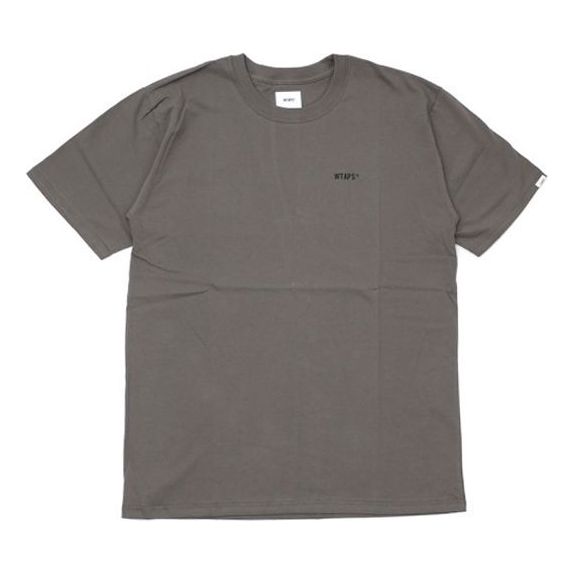 WTAPS 40pct Uparmored Tee Letters Short-Sleeve Unisex 192PCDT-ST04S