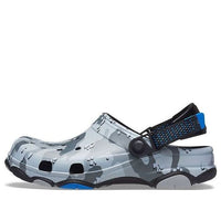 Crocs Classic Clog Desert Camouflage Outdoor Beach Unisex Black Gray Sandals 207305-097