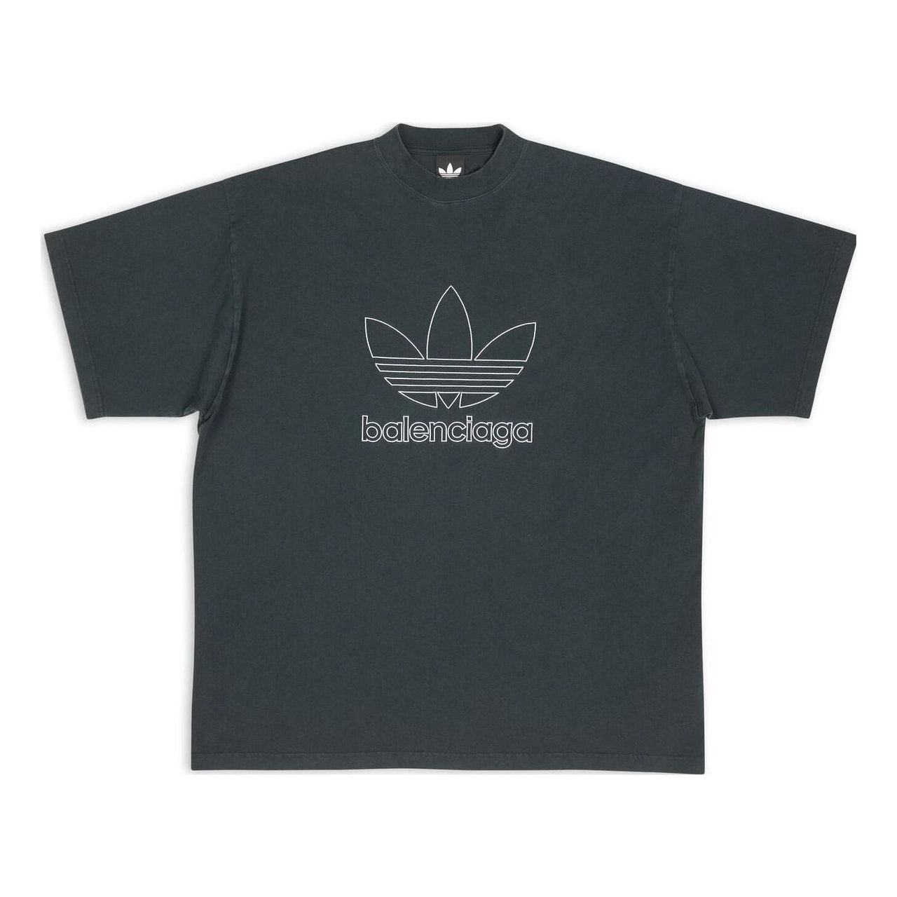 Balenciaga x adidas T-Shirt Oversized 'Green' 723976TNVN83775