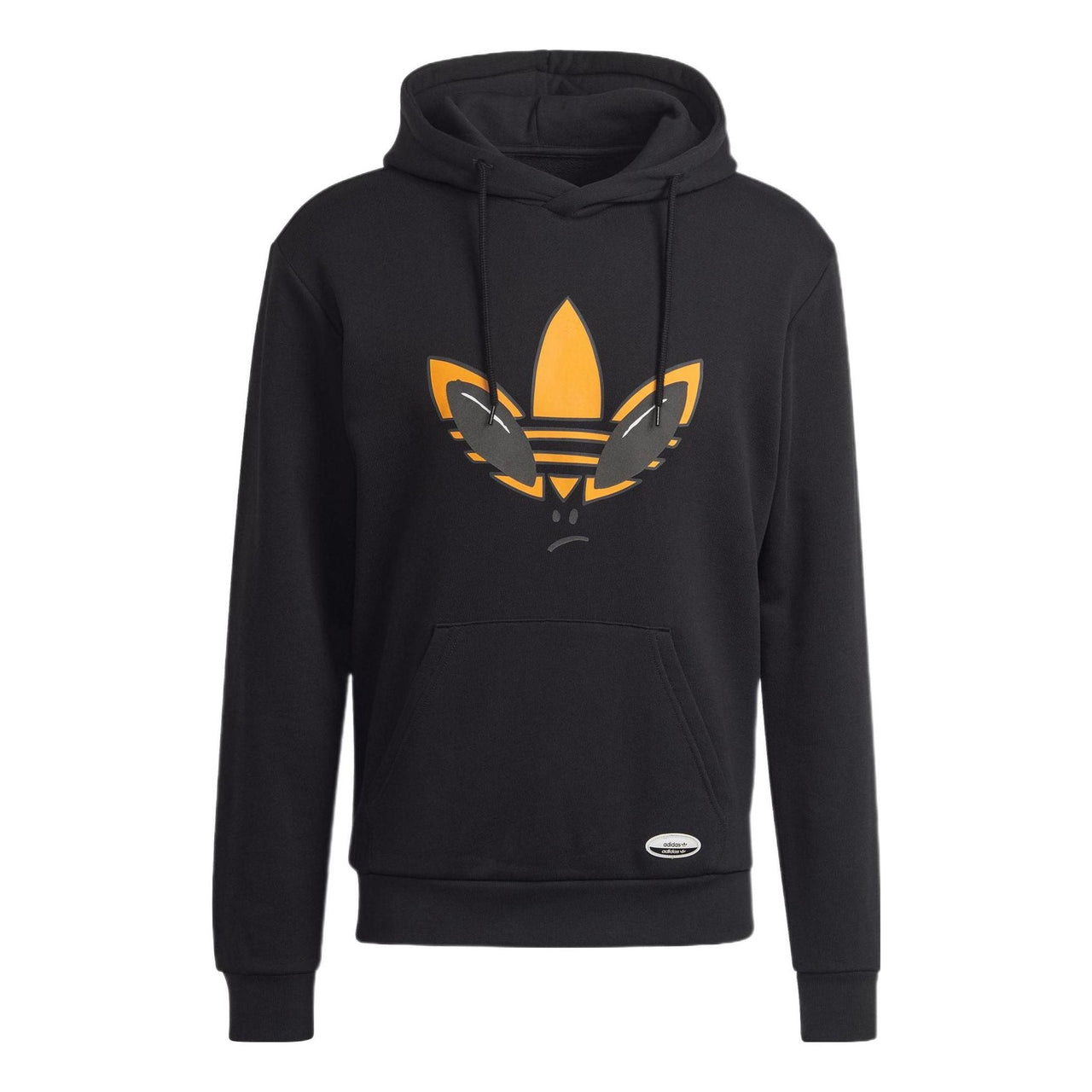 Men's adidas originals Q1 Casual Sports Pullover Black HC2789