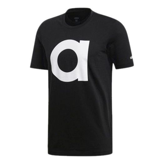 adidas Training Pullover Round Neck Short Sleeve Black DU0428