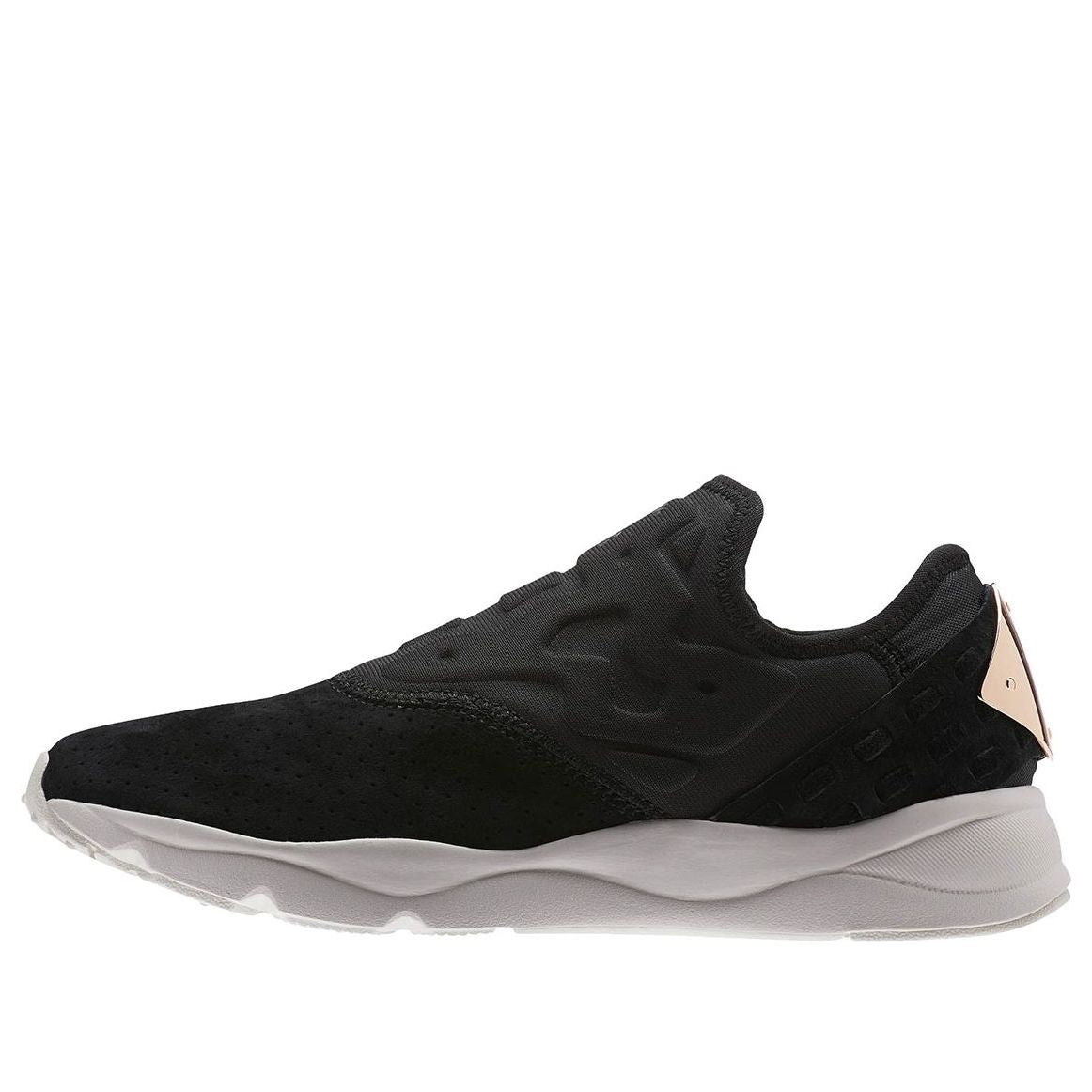 (WMNS) Reebok Furylite Slip On FBT 'Black' BS6413
