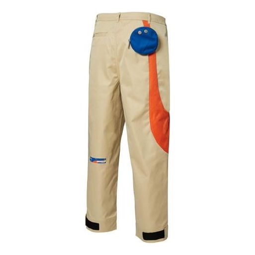 PUMA x Roaringwild Oversized Pants 'Beige Orange Blue' 532592-20