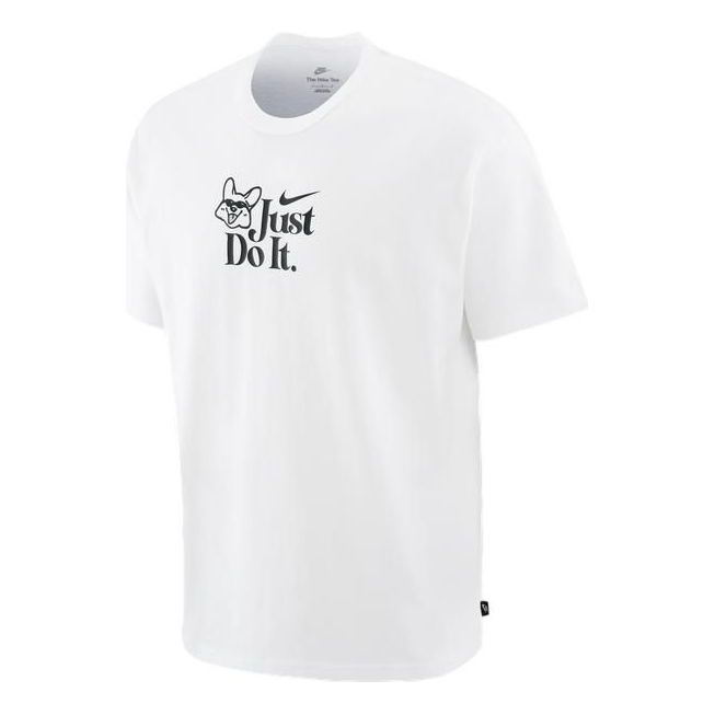 Nike Just Do It Corgi T-Shirt 'White' FV1129-100