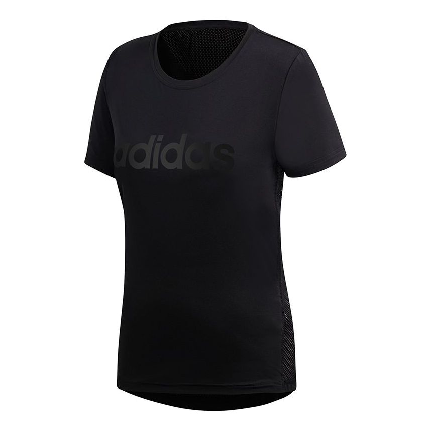 (WMNS) adidas Design 2 Move Logo T-Shirt 'Black' DS8724