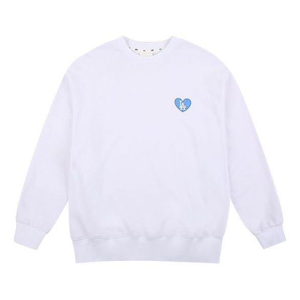 MLB Series Embroidered LOGO Athleisure Casual Sports Long Sleeves White 31MT09011-07W