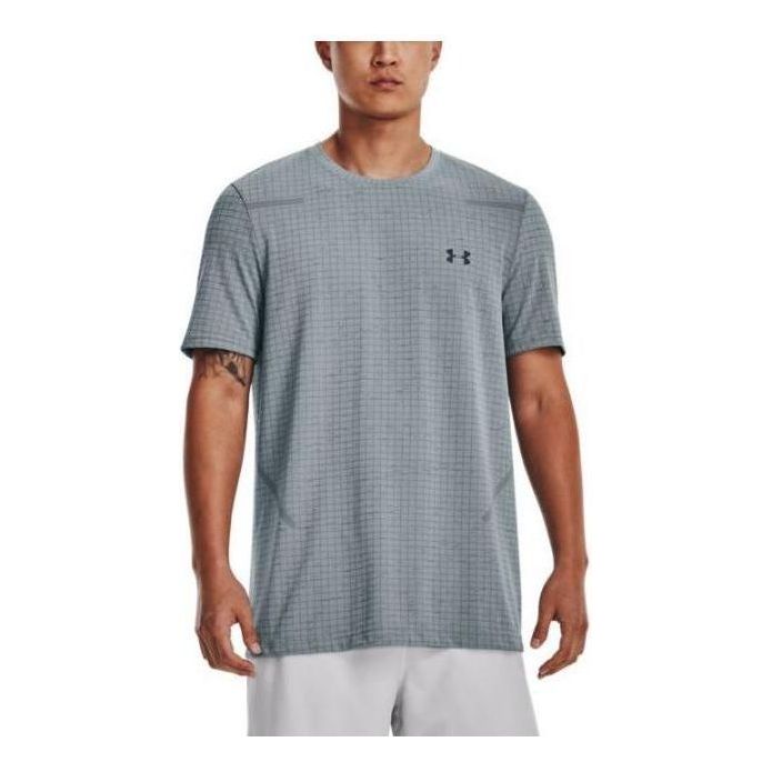 Under Armour Seamless Grid T-shirt 'Blue Grey' 1376921-465