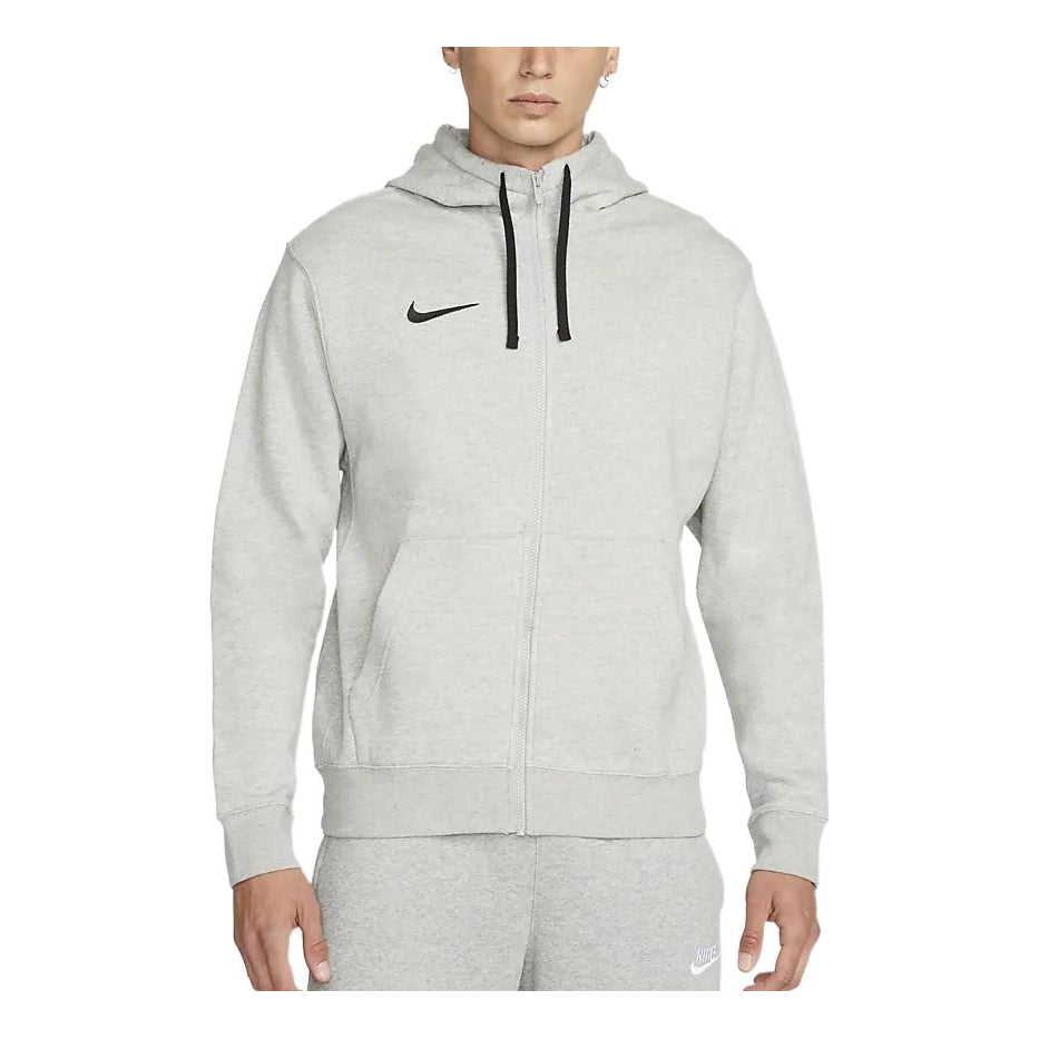 Nike Park Fleece Full-Zip Soccer Hoodie 'Grey' CW6887-063