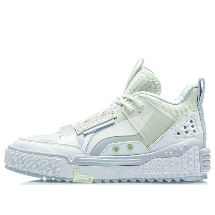 (WMNS) Li-Ning NO.258 Mid 'White Light Green' AGCR312-4