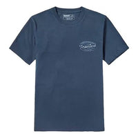 Men's Timberland SS20 Round Neck Printing Short Sleeve Blue A2B4R433