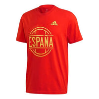 adidas Spain Tee 'Red Yellow' FT6051