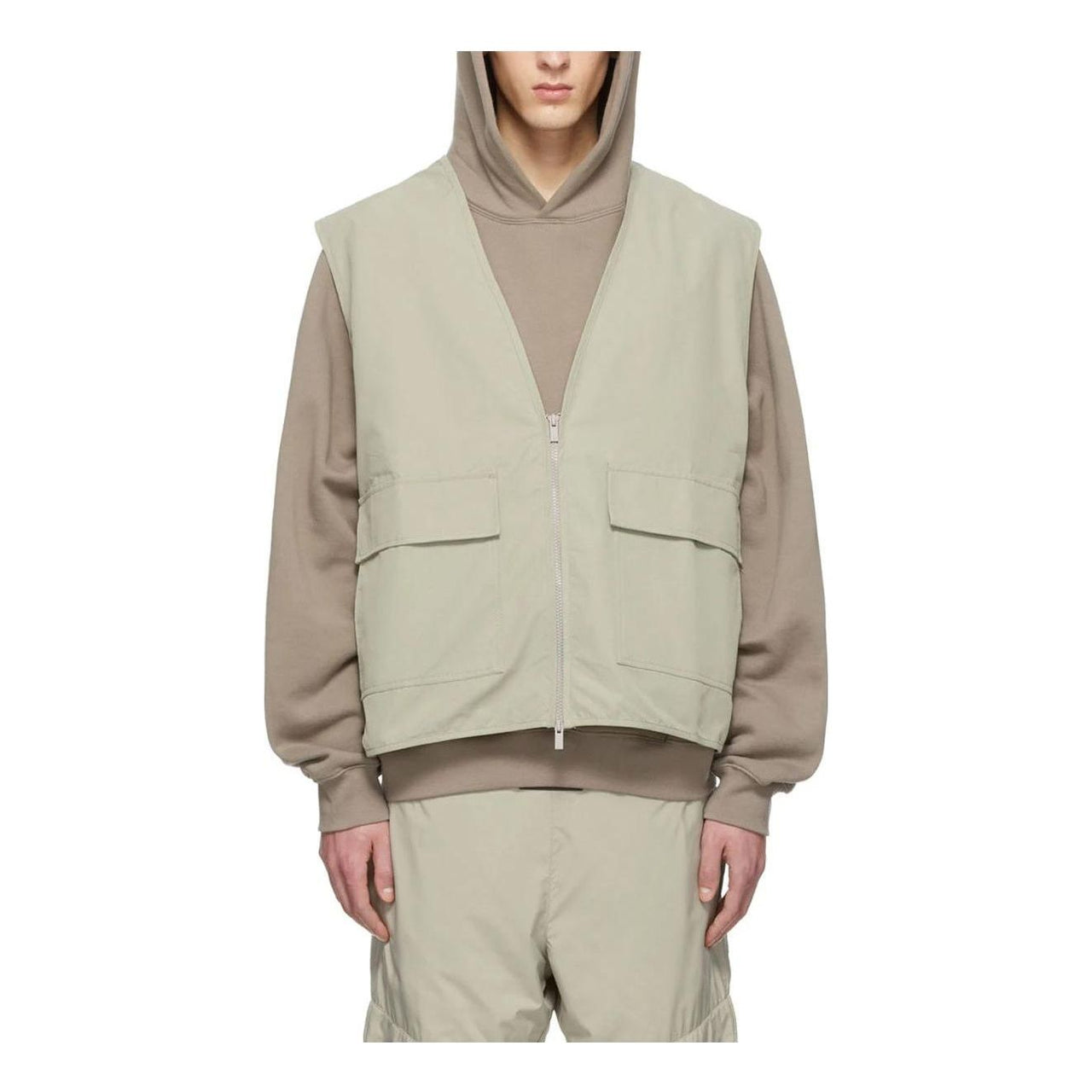Fear of God Essentials SS22 Cotton Vest 'Sea Foam' FOG-SS22-499