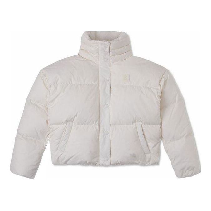 (WMNS) Converse Short Down Jacket 'White' 10025204-A03