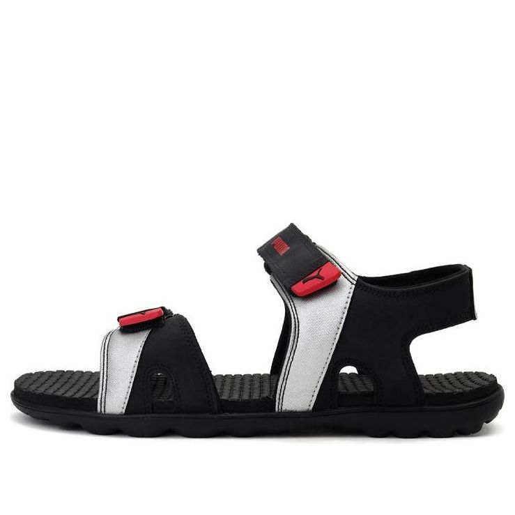 PUMA Taurus Idp Sandals Black/Silver/Red 366101-02