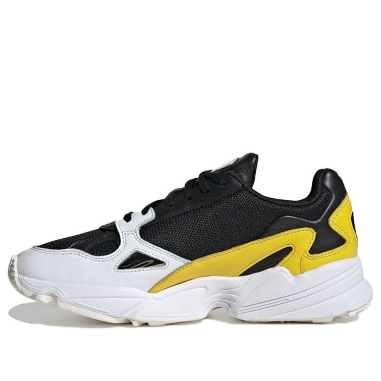 (WMNS) adidas Falcon 'Black Yellow White' EG6708