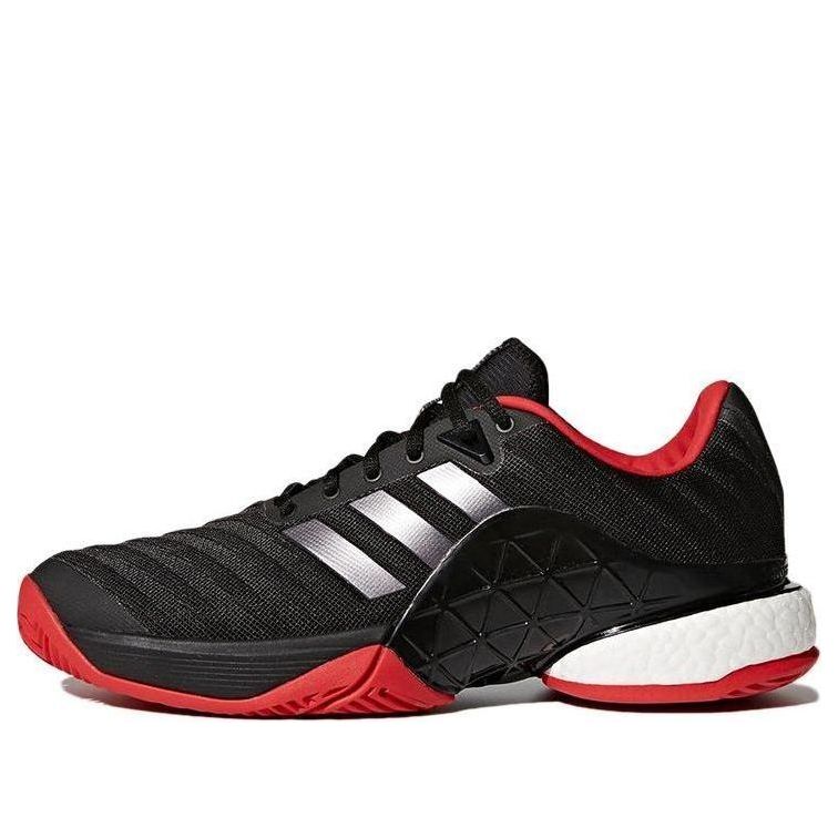 adidas Barricade 2018 Boost 'Black Scarlet' CM7829