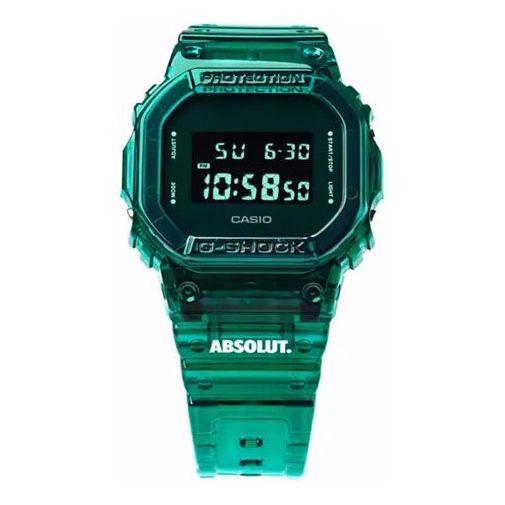 CASIO G-Shock Square 'Green' DW-5600SB-3PRABS