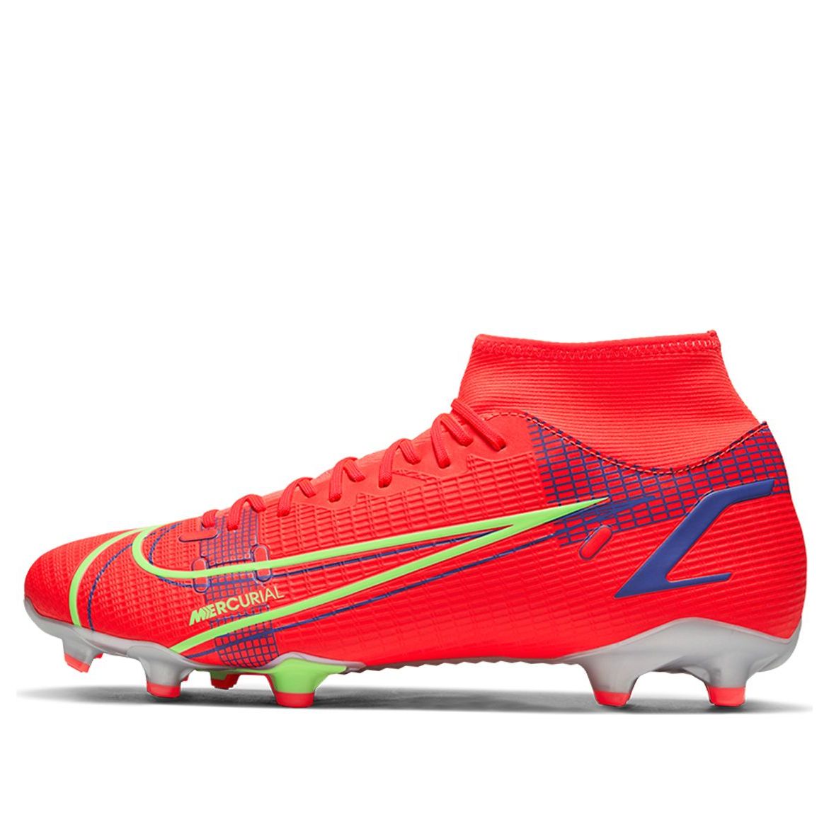 Nike Mercurial Superfly 8 Academy MG 'Bright Crimson Indigo Burst' CV0843-600