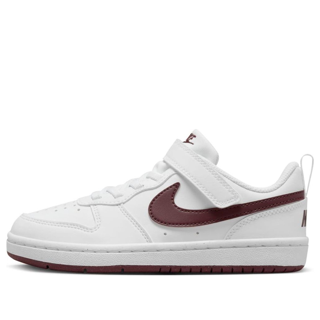 (PS) Nike Court Borough Low Recraft 'White Burgundy Crush' DV5457-112