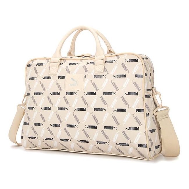 (WMNS) PUMA Classics Grip Bag 'Beige White Black' 079164-02