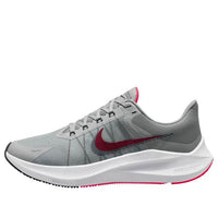 Nike Air Zoom Winflo 8 'Light Smoke Grey Siren Red' CW3419-005