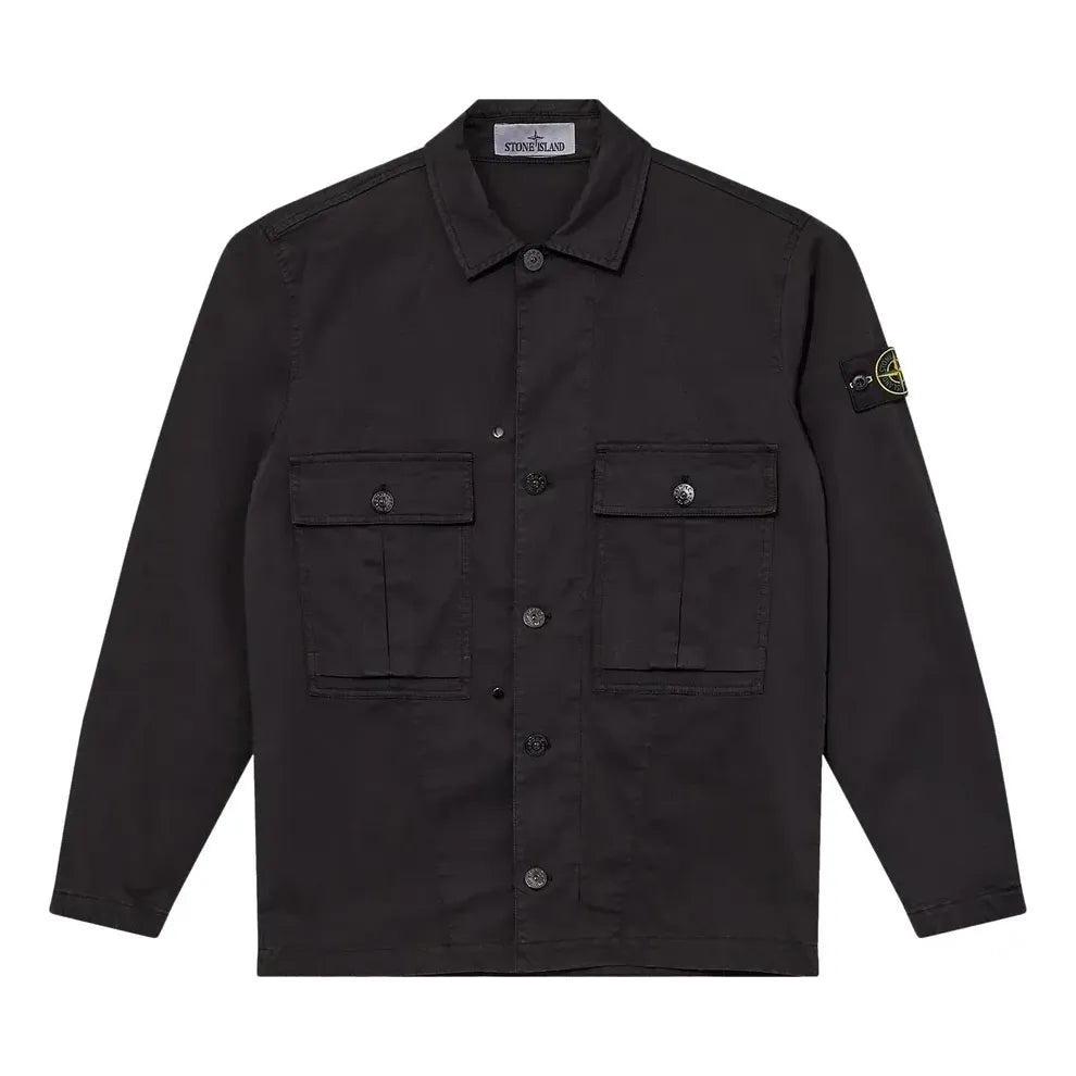STONE ISLAND Overshirt 'Black' 791510414-V0029