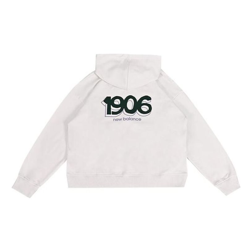 (WMNS) New Balance NBX Urban Remix Knit Full Zipper Hoodie 'Light Cream' AWJ33309-CIC