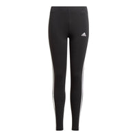(GS) adidas G 3s Leg Logo Stripe Printing Straight Training Sports Pants/Trousers/Joggers Girls Black GN4046