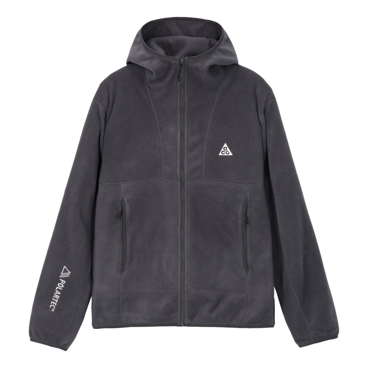 Nike ACG Wolf Tree Full-Zip Hoodie Asia Sizing 'Grey' FB8083-060