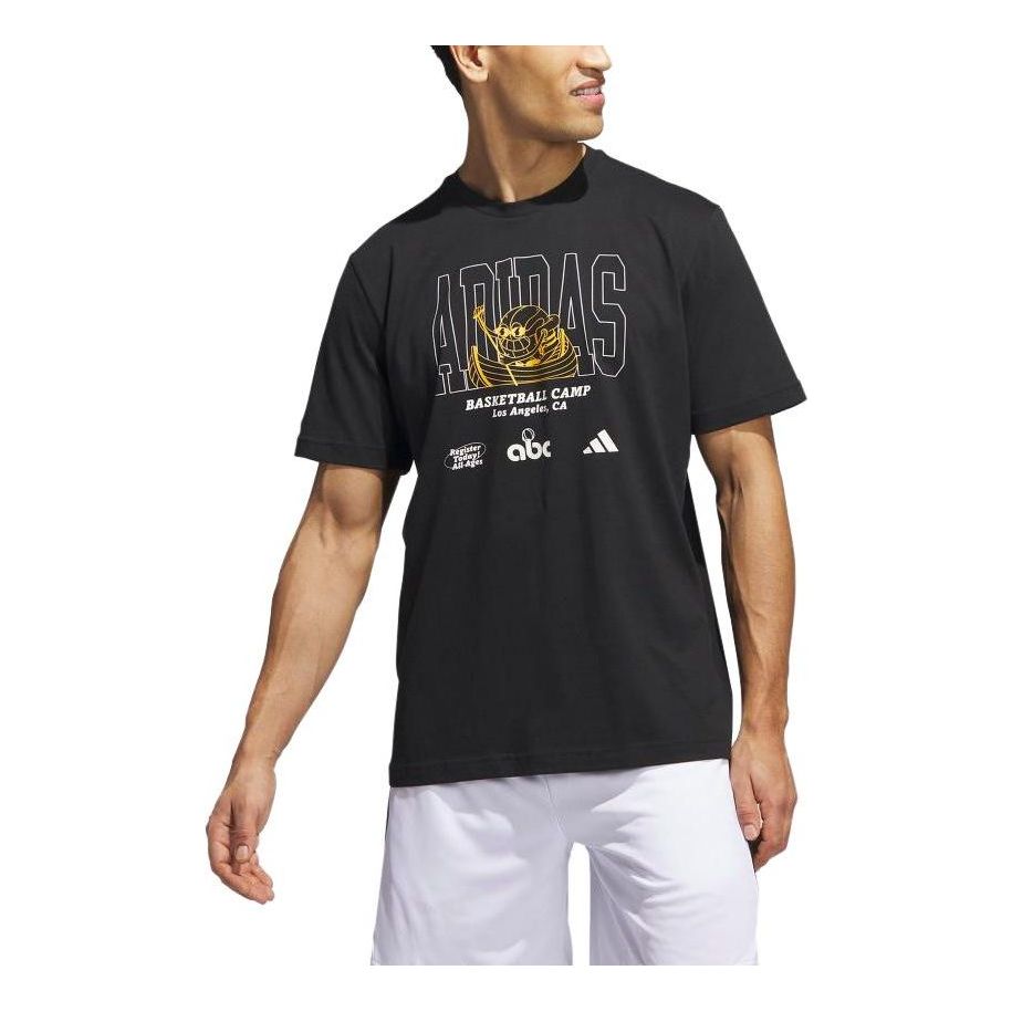 adidas Summer Camp Lil Stripe T-shirt 'Black' IM4627