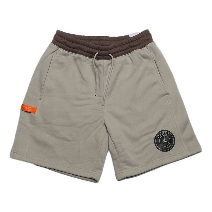 (WMNS) Air Jordan x PSG Fleece Short 'Grey' DZ3270-230