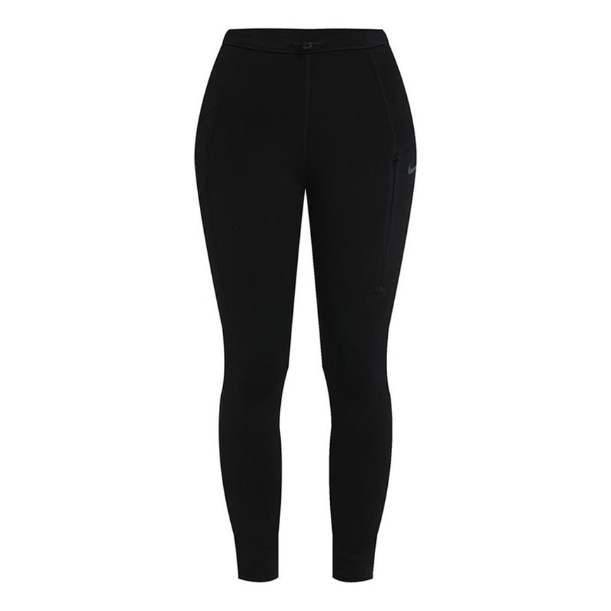 (WMNS) Nike Run Dvn Epc LUX Luxury Tght 2 Casual Sport Sculpting Work OutLong Trousers Black DA1138-010