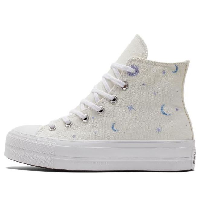 (WMNS) Converse Chuck Taylor All Star Lift 'Cream Purple' A02895C