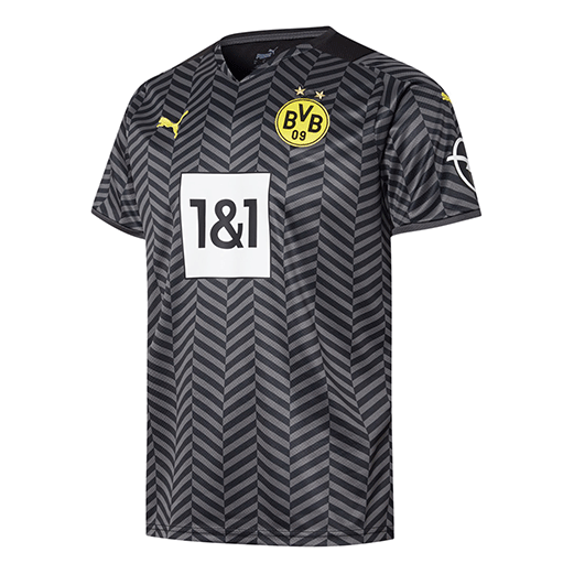 PUMA Bvb Borussia Dortmund 21/22 Away Jersey 'Black' 759057-04