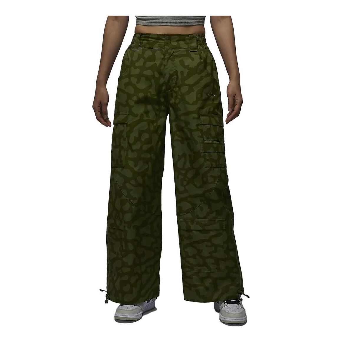 (WMNS) Air Jordan Chicago Pants Asia Sizing 'Light Olive Green' FD7213-340