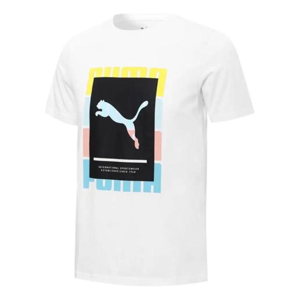 PUMA Summer Court T-Shirt 'White' 671244-02