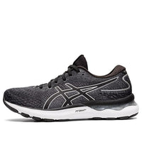 (WMNS) ASICS Gel-Nimbus 24 Wide 'Black White' 1012B199-001