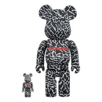 Atmos x BE@RBRICK Reverse Elephant Large Black Printing 100%+400% REVERSE-ELEPHANT