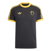 adidas Jude Bellingham 3-Stripes T-shirt 'Black Yellow' IM7921