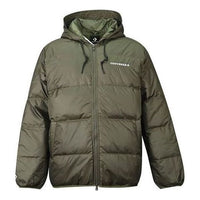 Converse Downfilled Hooded Jacket 'Cargo Khaki' 10021981-A02