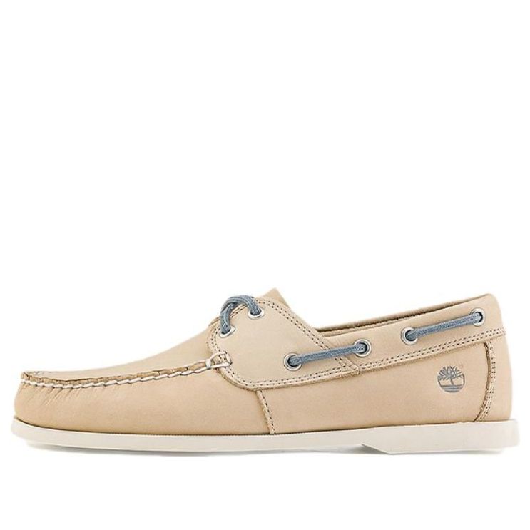 Timberland Cedar Bay Boat Shoes 'Light Beige Nubuck' A66DHW