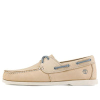Timberland Cedar Bay Boat Shoes 'Light Beige Nubuck' A66DHW