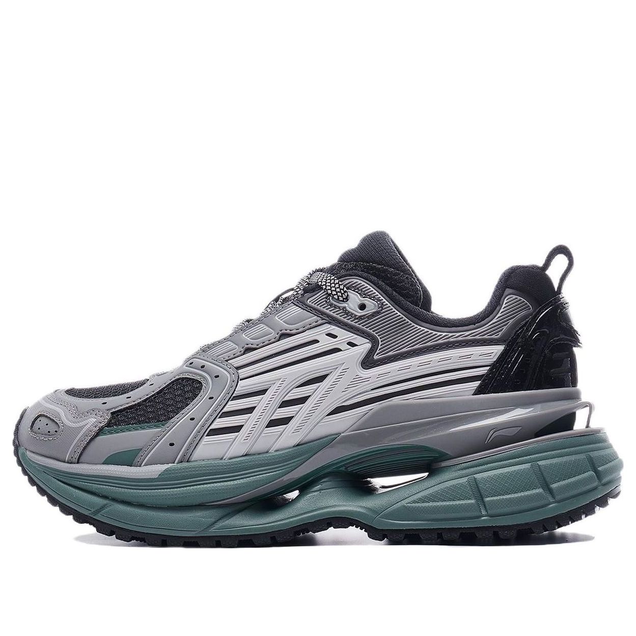 (WMNS) Li-Ning Comet 5 'Grey Black' AGCT352-2