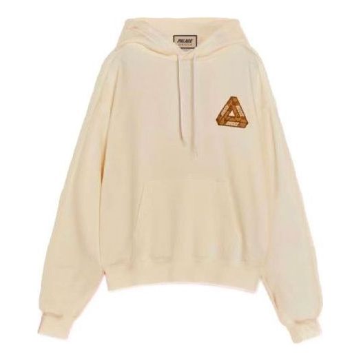 (WMNS) Gucci x Palace Tri-Ferg GG Patch Hoodie 'Cream White Brown' 720348XJE1A9791