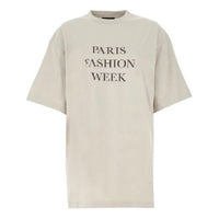 Balenciaga SS21 Logo Letter Pattern Male Grey 651795TKV842984