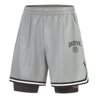Li-Ning BadFive Graphic 2-in-1 Shorts 'Grey' AKST521-2