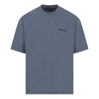 Balenciaga BB T-Shirt Medium Fit 'Blue Black' 612966TNVG74183