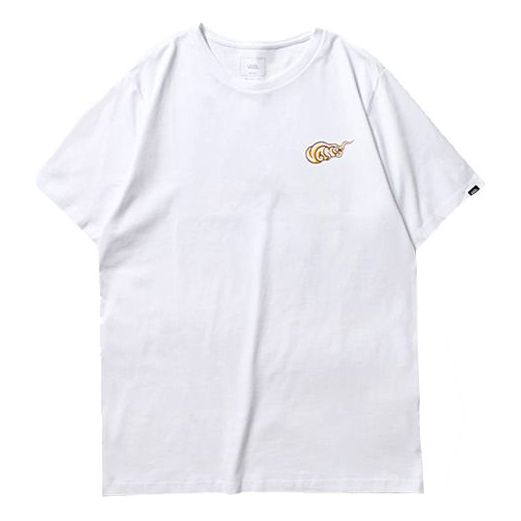 Vans Men's Artist Printed Round Neck Tee White VN0A4P5LWHT