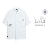 Mizuno Graphic Polo Shirt 'Beige' A2CA3146